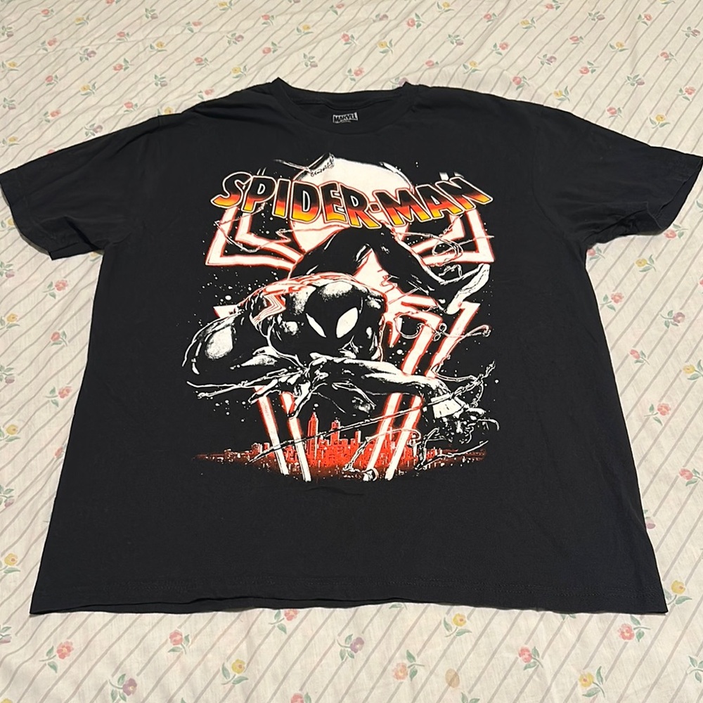 Marvel Spider-Man Symbiote Black Tee